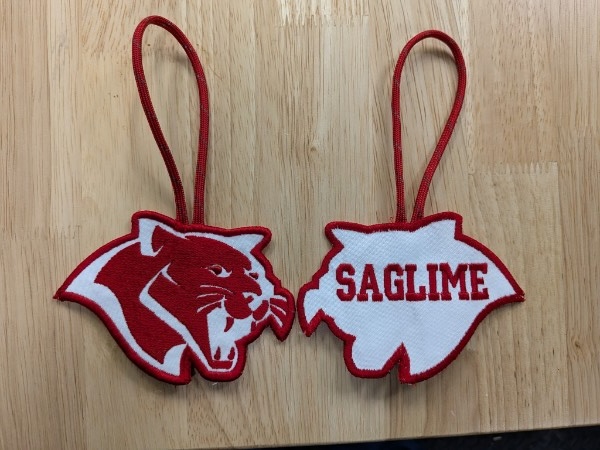 Custom Cougar Bag Tags