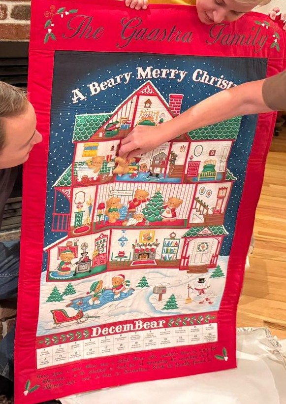 Custom Family Beary Merry Christmas Advent Calendar 